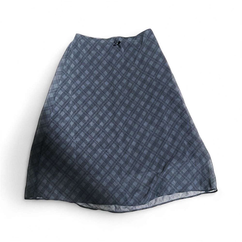 Lewkin Plaid Midi Skirt